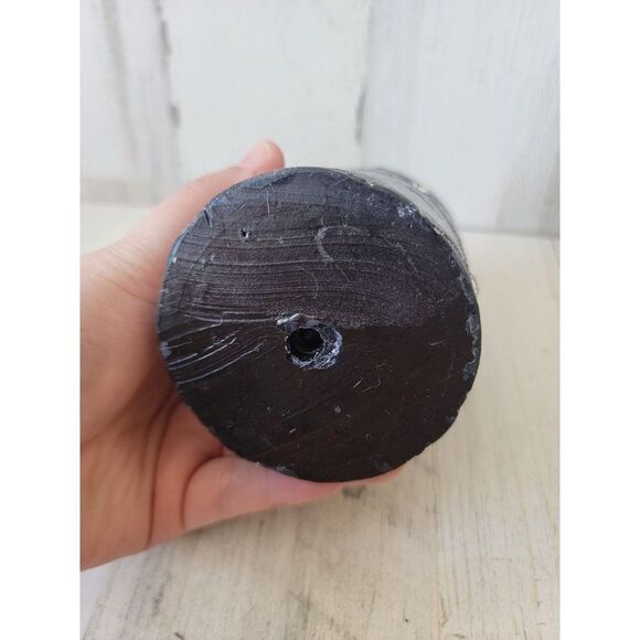 Halloween black candle gem silver patterned home decor - Picture 5 of 5